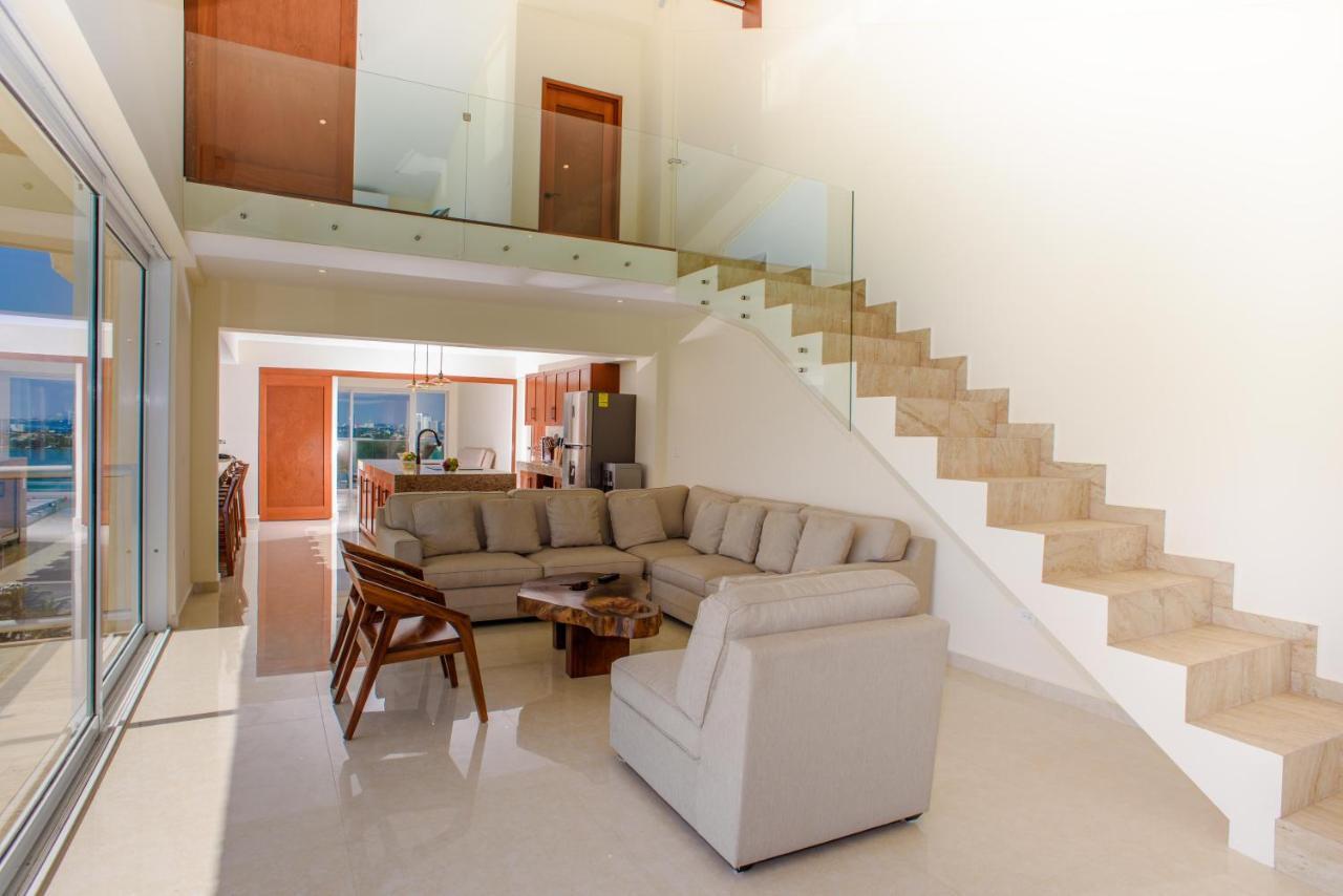 2 Story Oceanfront Penthouses On Cancun Beach! Exterior foto